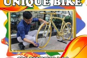“Chiếc xe đạp mạ vàng độc nhất Việt Nam”, trả 1 tỷ đồng chủ vẫn không bán